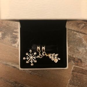 TWO Christmas Charms